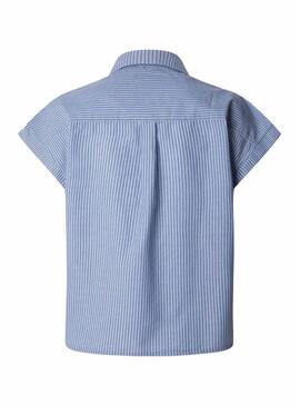 Camicia Pepe Jeans Dixit blu per donna