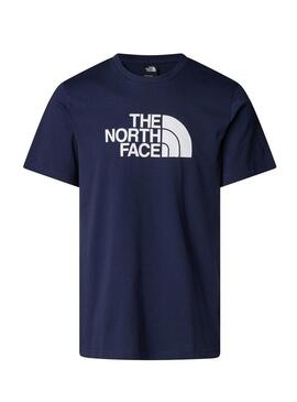 Maglietta The North Face Easy blu scuro per uomo