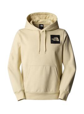 Felpa The North Face Fine beige per uomo