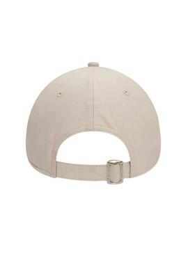 Cappello New Era Flawless 9Forty beige per uomo e donna