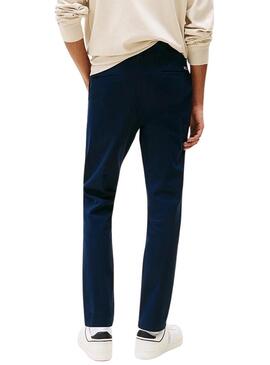 Pantaloni cinesi Tommy Jeans Austin blu navy per uomo