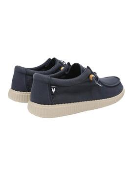 Scarpe Walkin Pitas Wallabi blu scuro per uomo