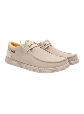 Scarpe Walkin Pitas Deck beige per uomo