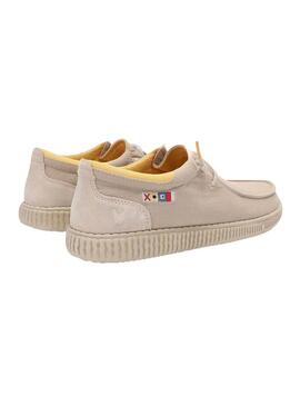 Scarpe Walkin Pitas Deck beige per uomo