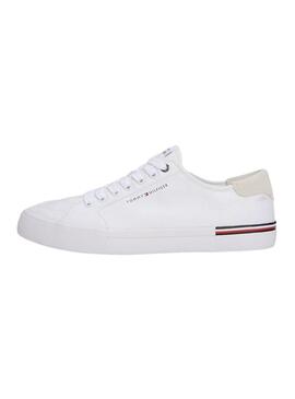 Scarpe Tommy Hilfiger Core bianche per uomo